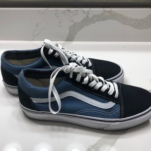 Navy/ white Mens vans